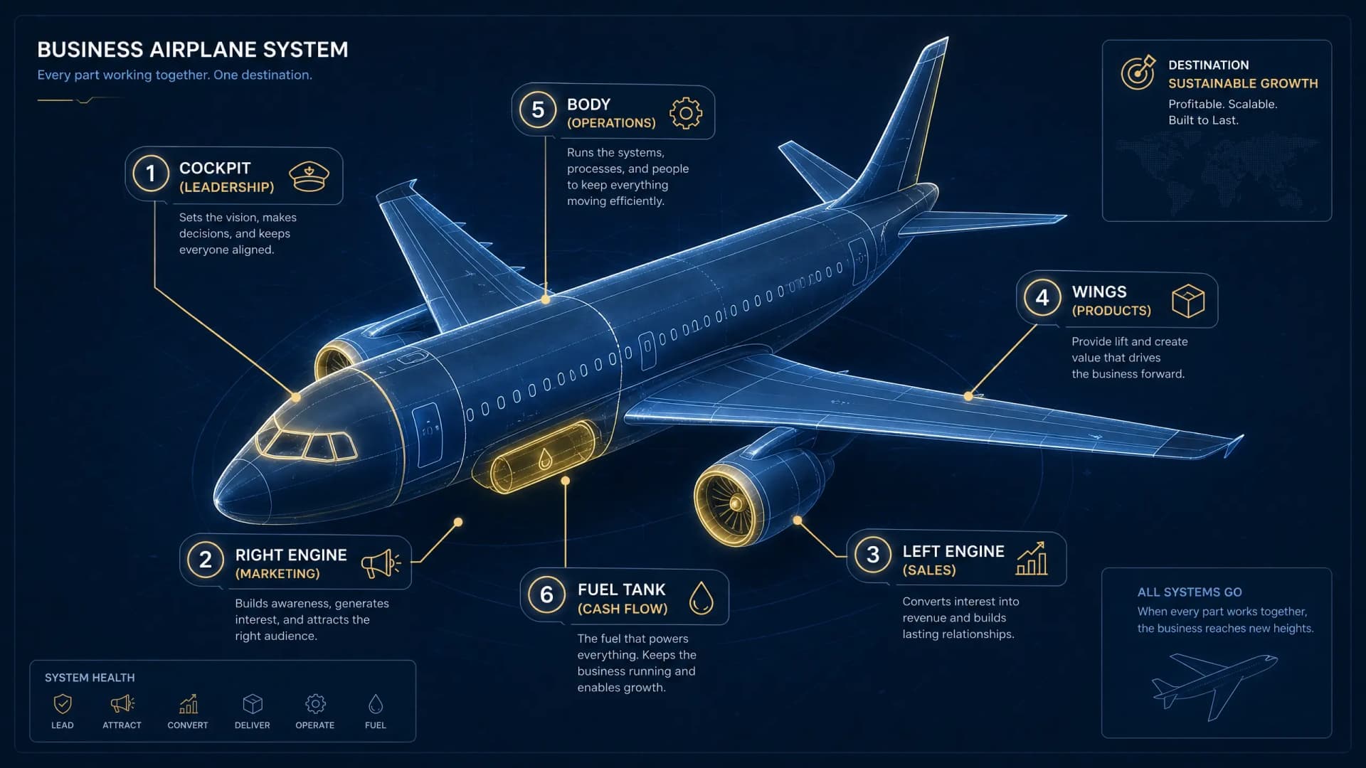 The Airplane System: Build a Business That Flies Without You
